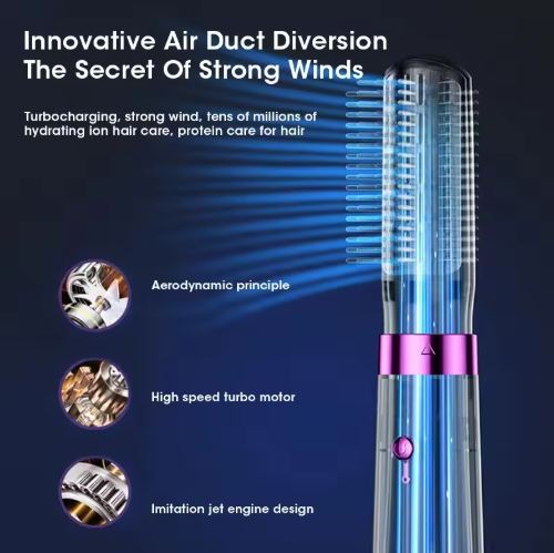 5 In 1 Hair Dryer Hot Air Comb