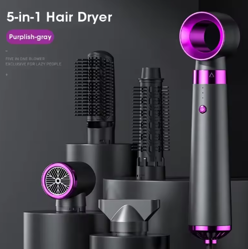 5 In 1 Hair Dryer Hot Air Comb